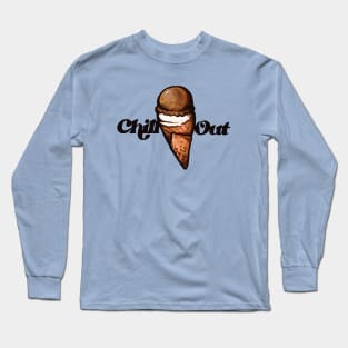 Chill out ice cream Long Sleeve T-Shirt